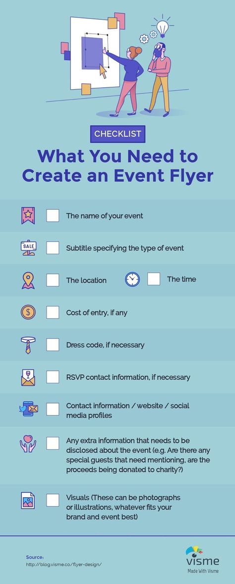 Checklist: What you need to create an event flyer. The name of your event / grand opening / fundraiser etc. A subtitle if necessary. Is it a dance party, a charity event, a fundraiser, a movie showing, a gallery opening, a dog adoption event? #events #flyers #design #smallbusiness #entrepreneurtips #checklist #promotion Dog Adoption Event, Charity Work Ideas, Make A Flyer, Gallery Opening, Event Planning Checklist, Fundraising Tips, Event Planning Tips, Event Planning Business, Visual Marketing