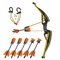 Check this out! Nerf Bow And Arrow, Kids Archery Set, Bow And Arrow Set, Archery Set, Nerf Toys, Archery Bows, Target Practice, Bow And Arrow, Green Bows