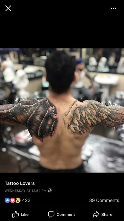 Wing Tattoo On Shoulder, Zodiak Pisces, Mum And Dad Tattoos, Zodiak Aries, Lion Chest Tattoo, Wing Tattoos On Back, Wing Tattoo Men, Small Chest Tattoos, Simple Tattoos For Guys