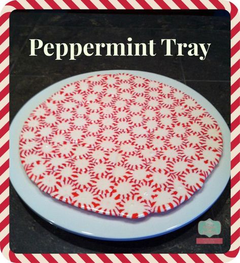 Peppermint Candy Tray, Peppermint Candy Crafts, Peppermint Candy Bowl, Holiday Party Food Ideas, Starlight Mints, Classic Christmas Cookies, Peppermint Cake, Candy Tray, Christmas Tray