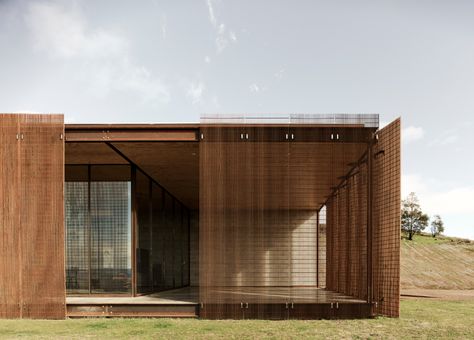 Gallery of Mansfield House / Robbie Walker - 19 Mansfield House, Shading Device, Off Grid House, House Facade, Australian Architecture, Modern Cabin, House Built, House Goals, Facade Design