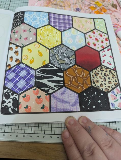 (5) Facebook Coloring Patterns, Bobbie Goods, Color Design Inspiration, Patterns Ideas, Textile Pattern Design, Easy Doodle Art, Coloring Tutorial, Pattern Ideas, Alcohol Markers