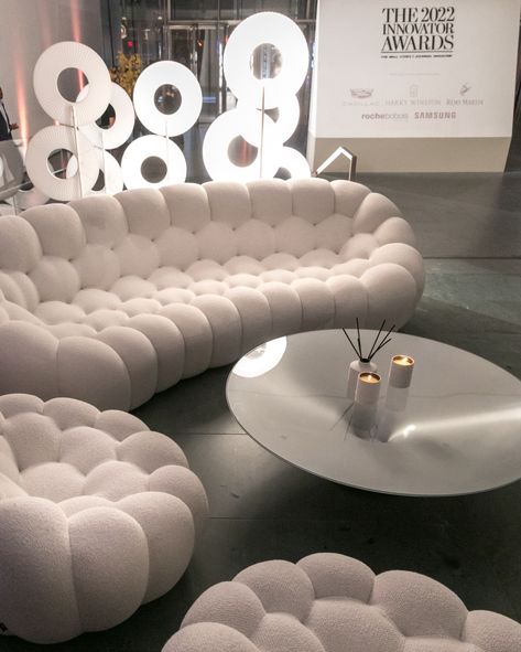 Bubble Furniture, Bubble Couch, Roche Bobois Sofa, Bubble Sofa, Unique Chairs, Mansion Aesthetic, Santa Paula, Decor Salon, Future Apartment Decor