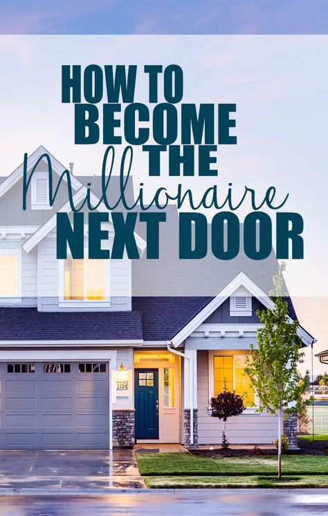 Become a millionaire with these secret tips based on the secrets shared in How to Become the Millionaire Next Door. The Millionaire Next Door, Power Of Thinking, Millionaire Next Door, Money Board, College Debt, Debt Repayment, Money Savers, Money Advice, Become A Millionaire