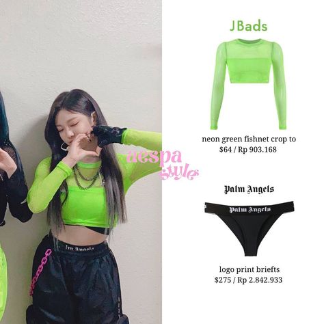 Neon Green Crop Top Outfit, Green Crop Top Outfit, Green Crop Top, Angels Logo, Dream Concert, Concert Fits, Crop Top Outfits, Neon Green, Crop Tops