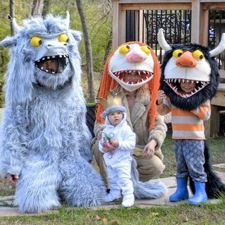 I just wanted to say...-BiancaS33 Monster Costume Diy, Wild Things Costume, Monster Costume, Diy Monsters, Monster Costumes, Book Week Costume, Wild One Birthday Party, World Party, Curious Creatures