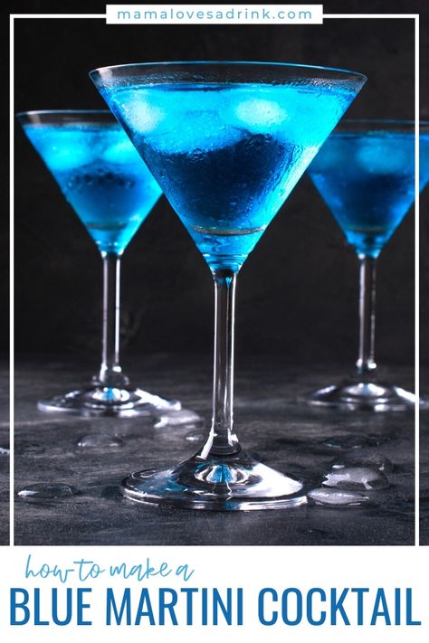 Blue Martini Recipe Vodka, Blue Martini Recipe, Matrix Party, Martini Ideas, Drinks Alcohol Recipes Easy, Vodka And Pineapple Juice, Martini Recipes Vodka, 59th Birthday, Pour Decisions