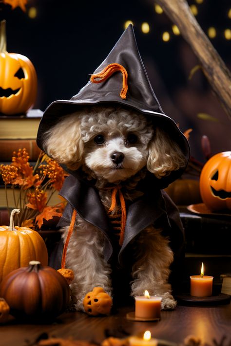 Featuring a cute Poodle wearing a Halloween costume, this piece of halloween wall art captures the spirit of the season. This halloween art print is the perfect addition to your indoor halloween decor. This halloween poster art will bring a festive atmosphere to any room. Shop now and transform your space with this captivating halloween scene wall art. It’s sure to be one of your favorite Halloween decorations, and it makes great Halloween gifts, too! Crafts For Dogs, Christmas Cookies For Dogs, Christmas Essential Oil Blends, Poodle Halloween, Costumes For Pets, Cookies For Dogs, Christmas Dogs Funny, Easy Christmas Cookies, Dog Christmas Photos