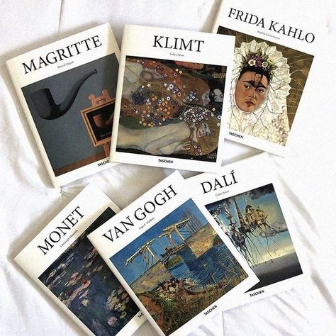 Art Books Aesthetic, Art Book Aesthetic, Taschen Books, Piskel Art, Klimt Art, Artist Life, Art Books, Dali, Art Plastique