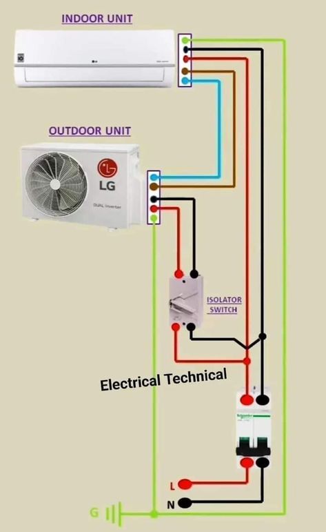 Rv Solar Power System, Electrical Wiring Colours, Diy Solar Power System, Electrical Engineering Projects, Air Conditioner Maintenance, Electronics Projects For Beginners, Basic Electrical Wiring, Electrical Symbols, Free Energy Projects