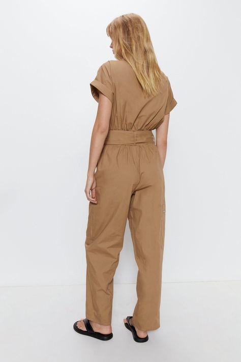 Utility jumpsuit outfit