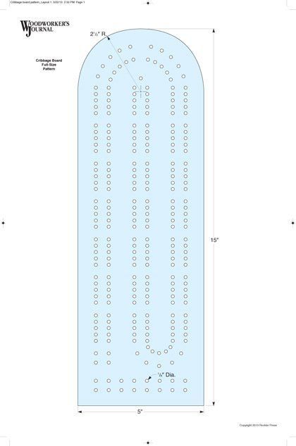 Cribbage Board Diy, Cribbage Board Ideas, Large Cribbage Board, Cribbage Table, Dollhouse Woodworking Plans, Cribbage Board Template, Crib Board, Jigsaw Projects, Board Game Template