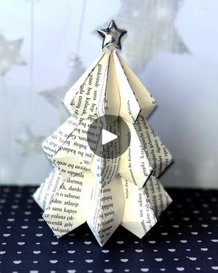 Origami Christmas Tree Ornaments, Origami Trees Christmas, Paper Christmas Trees Diy How To Make, Paper Christmas Tree Diy, Origami Xmas, Christmas Tree Paper Craft, Origami Tree, Christmas Tree Paper, Origami Christmas Ornament