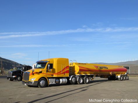 Peterbilt 579, Tanker Truck, Oil Industry, Tanker Trucking, Peterbilt Trucks, Big Rig Trucks, Big Rig, Vintage Trucks, Peterbilt