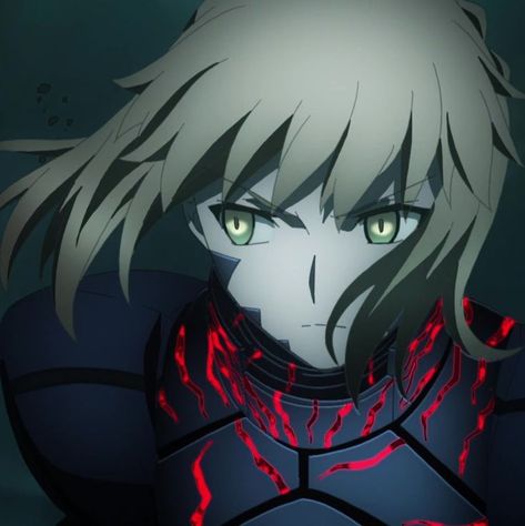 Saber Alter Pfp, Pfp Console, Saber Pfp, Fairy Tail Anime Characters, Artoria Alter, Saber Fate Grand Order, Fate Stay Night Saber, Saber Alter, Saber Fate