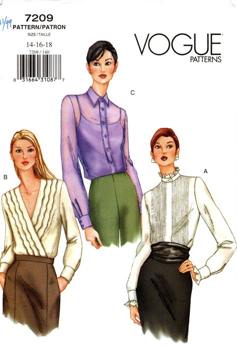 Camisole Sewing Pattern, Neckline Variations, Retro Sewing Patterns, Top Sewing, Vogue Sewing, Vogue Sewing Patterns, Top Sewing Pattern, Vogue Patterns, Fashion Sewing Pattern