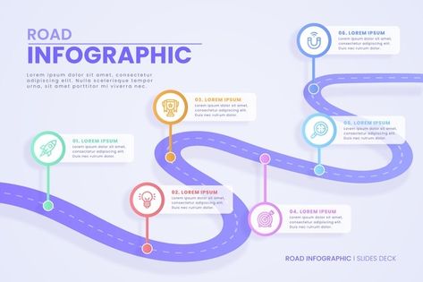 Road Map Infographic, Progress Infographic, Road Map Template, Road Infographic, Gradient Infographic, Infographic Graph, Road Map Design, Advertising Campaign Design, Roadmap Infographic