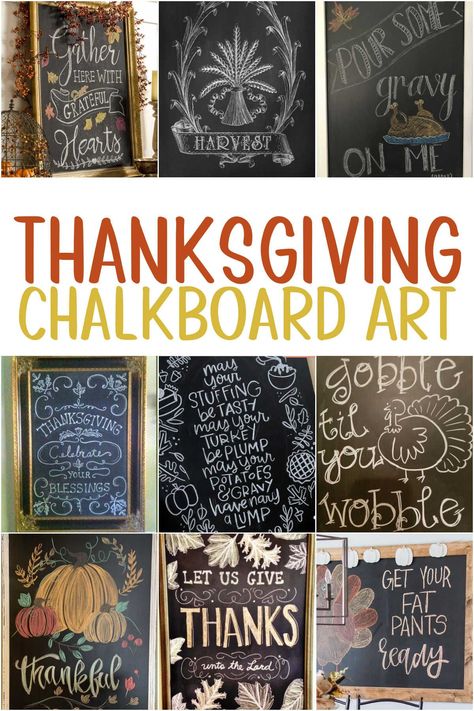 November Chalkboard Art Calendar, Thanksgiving Chalkboard Art, Chalkboard Art Ideas, Fall Chalkboard Art, Chalkboard Pictures, Thanksgiving Chalkboard, Chalkboard Art Diy, Fall Chalkboard, Chalkboard Art Quotes