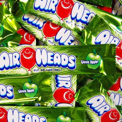 Green Airheads Airheads Movie Poster, Air Head Extreme, Airheads Extreme, Blue Raspberry Airheads, Airheads Candy, Aliens Exist, Apple Air, Cute Birthday Ideas, Mad Scientist