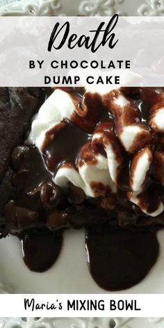 Chocolate Brownie Dump Cake, Choc Dump Cake Recipes, Chocolate Chip Dump Cake Recipes, Box Dump Cake Recipes, Chocolate Eruption Cake Recipe, Devils Food Dump Cake, Oreo Cookie Dump Cake, Chocolate Lava Dump Cake, Chocolate Cake With Vanilla Pudding