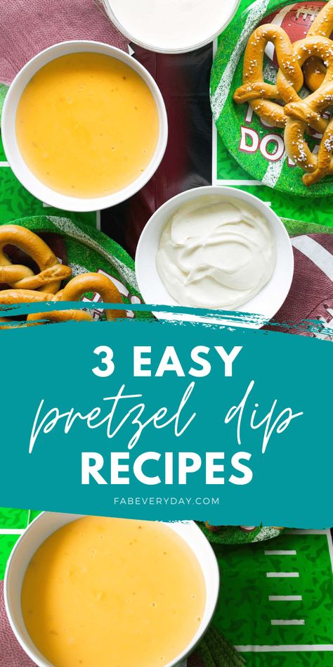 What To Dip Pretzels In, Pretzel Topping Ideas, Dips To Go With Soft Pretzels, Sauce For Pretzels, Pretzel Sauce, Pretzel Icing Dip, How To Dip Pretzels, Soft Pretzel Dip Recipes, Dipping Sauce For Pretzels