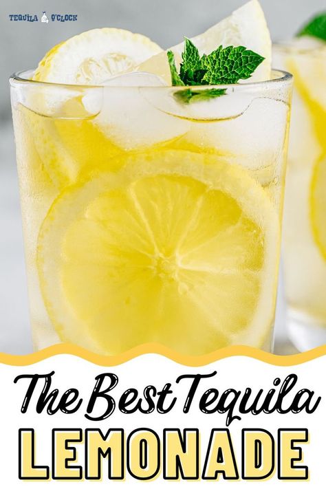 the best tequila lemonade