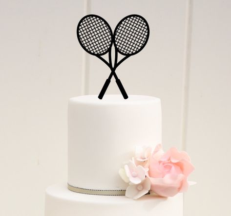 Tennis Racquet Cake, Xv Cakes, Tennis Racket Cake, Marquee Design, Tennis Birthday Party, Tennis Cake, Birthday Drip Cake, Cake Topper Design, Tennis Birthday