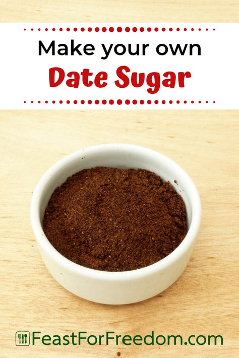 Date Sugar Recipes, Healthy Sweeteners, Date Recipes, Powder Recipe, Sweet Treats Recipes, No Sugar Foods, Syrup Recipe, Dehydrator Recipes, Natural Sweeteners