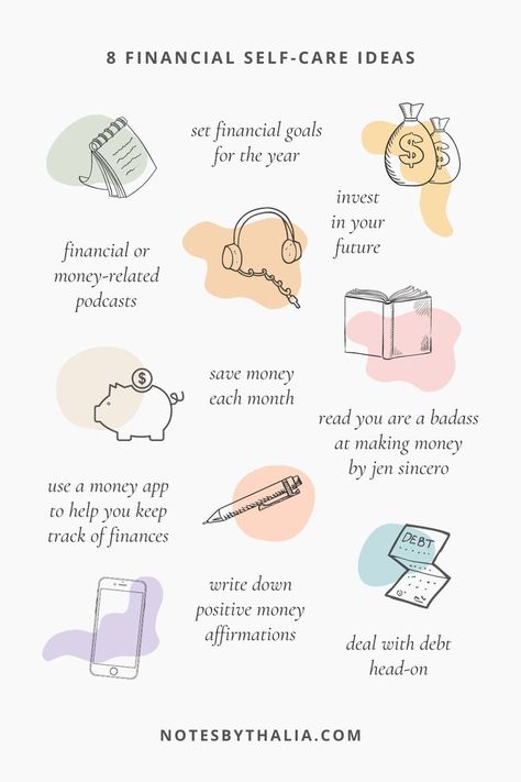 8 Pillars of Self-Care; Financial Self-Care Rituals For When You Need Them Self Care Daily | Self Care Rituals | Self Care Aesthetic | Self Love | Wellness Tips | Self Care Checklist | Self-Care Aesthetic Ideas | Self Care Is a Priority | Self Care Ideas for Women | Self-Care Tips | Financial Self-Care Ideas  deal with debt head-on write down positive money affirmations Financial Self Care Ideas, Healthy Relationship With Money, Financial Wellness Aesthetic, Healthy Woman Aesthetic, Financial Aesthetic, Financial Self Care, Self Care Room, Finance Aesthetic, Types Of Self Care