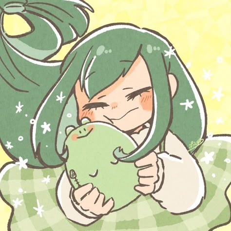 Frog Pillow, My Hero Academia Tsuyu, Frog Drawing, Boku No Hero Academia Funny, A Frog, Dessin Adorable, Cute Frogs, My Hero Academia Episodes, Cute Chibi