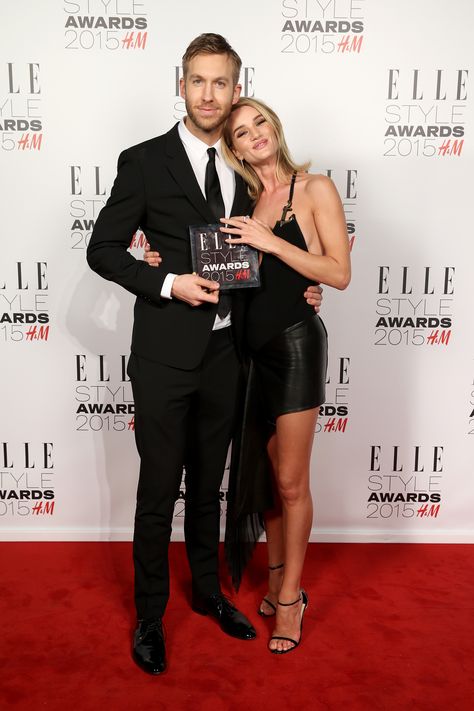 And can stand next to the possibly not human Rosie Huntington-Whiteley and hold his own.   - ELLE.com Effortless Chic Style, Not Human, Rosie Huntington, Calvin Harris, Huntington Whiteley, Rosie Huntington Whiteley, Effortless Chic, Chic Style, Human