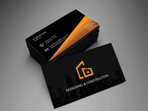 Check out my @Behance project: "Business Card Design for Construction & Architecture" https://www.behance.net/gallery/80357115/Business-Card-Design-for-Construction-Architecture Business Card Construction Company, Construction Visiting Cards Design, Construction Business Cards Ideas, Interior Design Business Cards Ideas, Modular Branding, Md Logo, Business Cards Ideas, Architecture Business Cards, Letter Heads