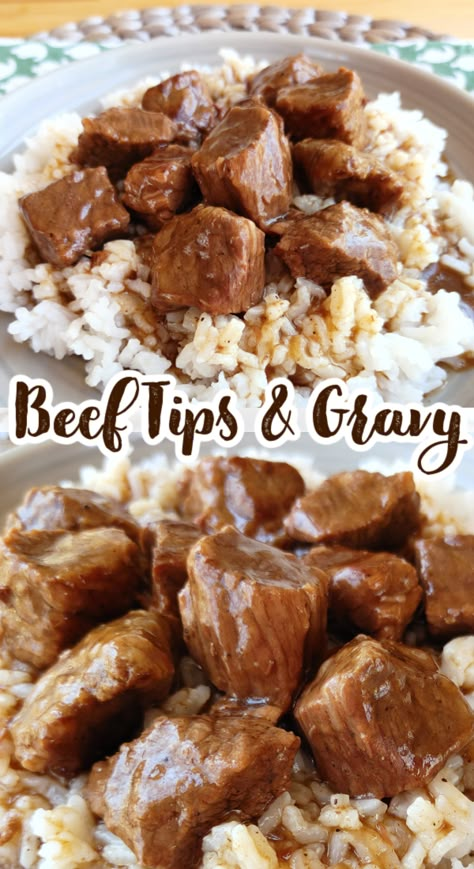 Quick And Easy Stew Meat Recipes, Beef Stew Meat And Gravy, Stewing Beef Recipes Easy, Crockpot Stew Beef And Rice, Crockpot Meals Beef Tips, Crockpot Rice And Gravy, Beef Tips Over Mashed Potatoes, Need Stew Meat Recipes, Crockpot Recipes Beef Tips And Gravy