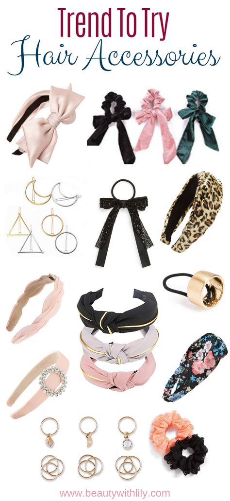 Trendy Hair Accessories, Hair Accessories Storage, Hair Diy, Fun Accessories, Trendy Hair, Diy Beauty Hacks, Fashion Hair Accessories, Diy Hair Accessories, Fashion Hair