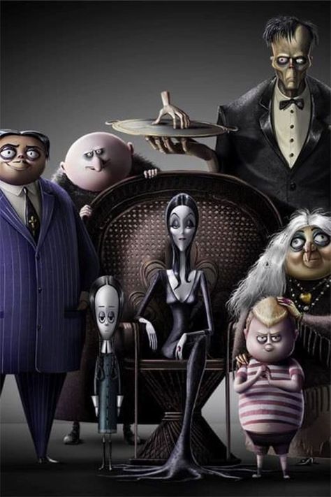 The Addams Family (2019) Cast Addams Family Film, The Addams Family 2019, Addams Family 2019, Addams Family Cartoon, Addams Family Movie, Tam Film, Full Mon, Adams Family, The Addams Family