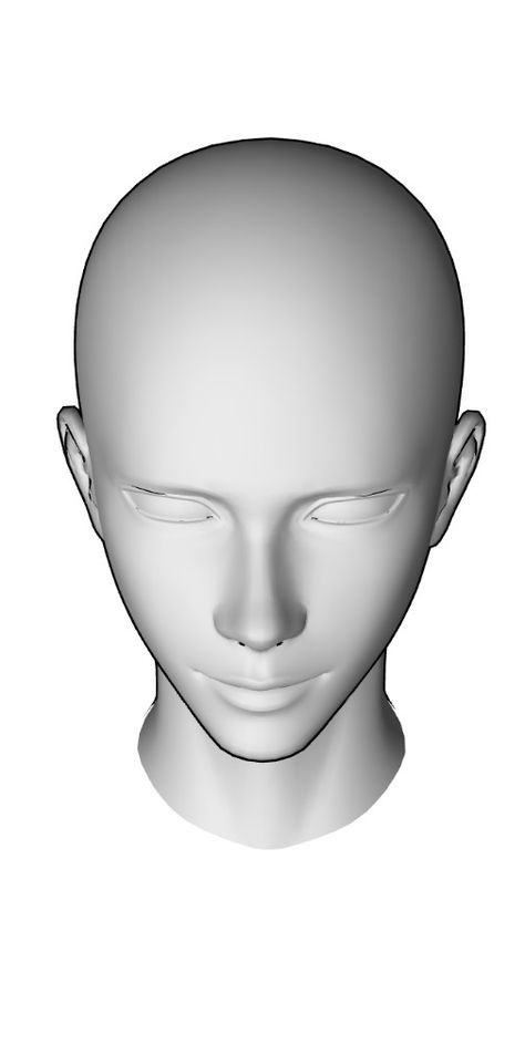 Nose Down Angle, 3d Head Reference, How To Draw Male Head, Anime Head Base, Male Head Drawing Reference, Male Head Reference, Head Base, Reference Photos For Artists, Drawing Examples