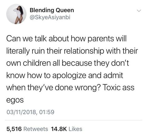 Family Issues Quotes, Bad Parenting Quotes, Toxic Family Quotes, Best Pranks, Understanding Quotes, Black Twitter, This Is Your Life, Really Deep Quotes, How To Apologize