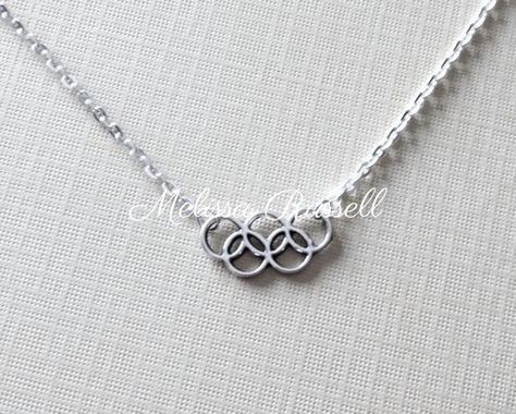 A personal favorite from my Etsy shop https://www.etsy.com/listing/105596825/olympic-rings-silver-necklace-rio-2016 Olympic Necklace, Olympic Rings, Line Of Duty, Michael Phelps, Gold Medalist, Charm Necklace Silver, Winter Games, Theodore Roosevelt, Rings Necklace