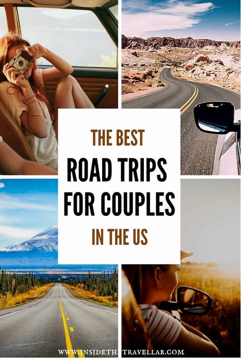 Enjoy this collection of the best road trips for couples in the US. From sticky tropical heat to snowy cityscapes, America has everything a romantic road trip could ask for. Starting with these great road trip ideas... Couples Road Trip, Romantic Road Trip, Trips For Couples, Swamp Tours, Road Trip Ideas, Best Road Trips, Romantic Road, New England Road Trip, Romantic Sunset