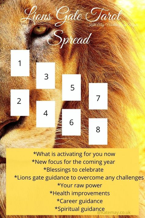 Lionsgate Tarot Spread, Lionsgate Portal Tarot Spread, Lions Gate Portal Tarot, Lion's Gate Portal Tarot Spread, Lions Gate Tarot Spread, Lionsgate Portal, Energy Portal, Oracle Spreads, Tarot Card Layouts