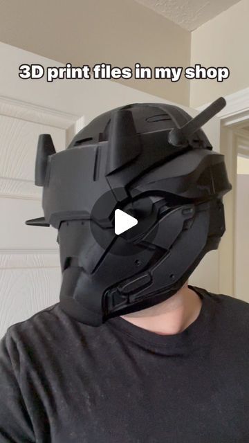 Helldiver 2 Armor, 3d Printed Helmet, Armour Cosplay, Tech Helmet, Mech Pilot, Armour Design, Combat Helmet, Drone Design, Dead Space