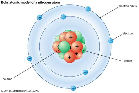 Bohr's Model (Nitrogen) Dalton Atomic Model, Atom Diagram, Plum Pudding Model, Rutherford Model, Atomic Model, John Dalton, Atom Model, Bohr Model, Data Collection Sheets