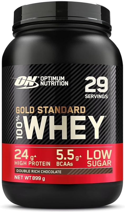 Optimum Nutrition’s Gold Standard 100% WHEY is the world’s best-selling protein powder* designed to support your fitness journey from day one  FAST-ABSORBING whey protein with whey protein isolate as the main ingredient helps with muscle gain and supports recovery* after every training session Gold Standard Whey Protein, Gold Standard Whey, Muscle Gain, Whey Protein Isolate, Optimum Nutrition, Muscle Building, Whey Protein, Gain Muscle, Protein Powder