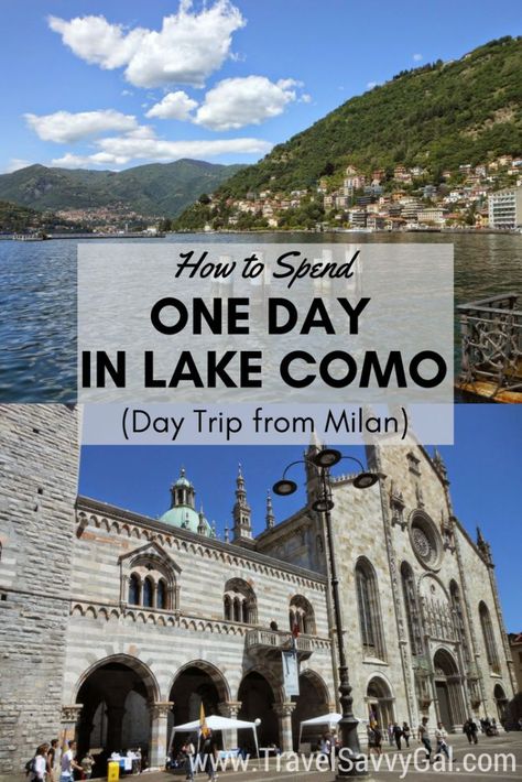 Lake Como Italy Day Trip, Italy Abroad, Lac Como, Milan To Lake Como, Venice Trip, Europe Places, South Europe, Milan Travel, Comer See