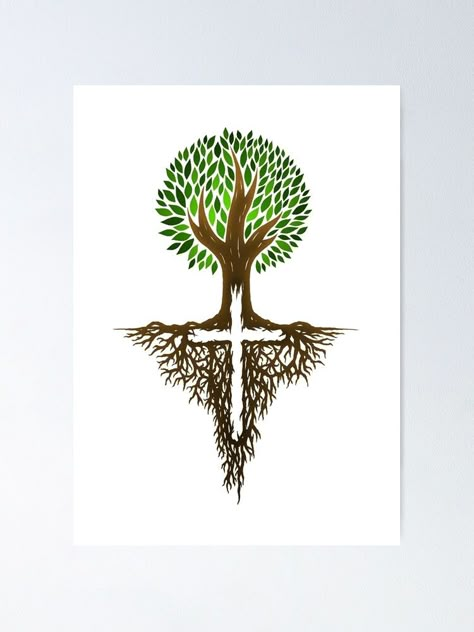 Roots Drawing, Rooted In Christ, Christian Drawings, Chicano Tattoos Sleeve, Christian Shirts Designs, Color Poster, Bible Study Help, Christian Artwork, Wood Burning Patterns