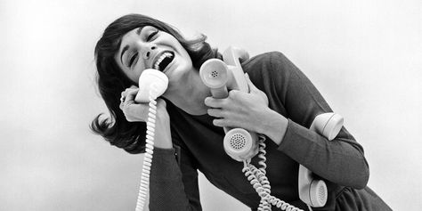 Why I Think Talking on the Phone is Better Than Texting - TownandCountryMag.com Library Images, Talking On The Phone, Party Needs, Telephones, Long Distance Relationship, Phone Call, Photo Library, Black And White Photographs, Job Interview