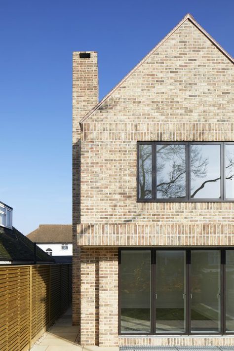 Deepdene Road — ROBIN LEE ARCHITECTURE Brick Gable Detail, Rural Housing, Gable Wall, Housing Ideas, Brick Detail, Cricket Club, House Extension Design, Extension Designs, Front House