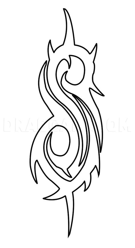 Slipknot Symbol, Slipknot Tattoo, Lesson Of The Day, Slipknot Logo, Punk Logo, Abstract Tattoo Ideas, Heavy Metal Art, Flash Tattoo Designs, 8bit Art