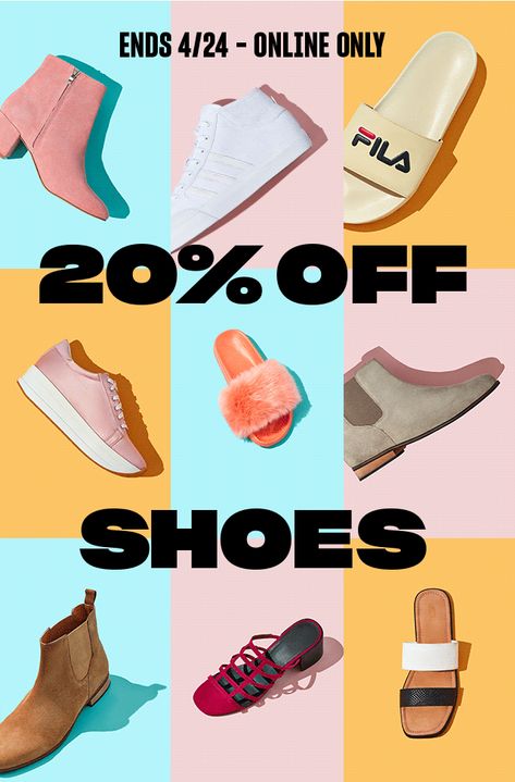 email_us_shoes_ANNOUNCEMENT_02.gif (640×972) Fashion Sale Poster, Shoes Poster, Email Layout, Tamron Hall, Shoe Advertising, Shoe Poster, Black Friday Banner, Email Ideas, Email Blast