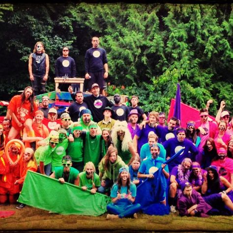 Color Wars is on! Color Wars Outfit, Color Wars Spirit Week, Camp Olympics, Camp Cottage, Rally Idea, Summer Camp Aesthetic, Youth Group Activities, Worship Night, Olympic Theme